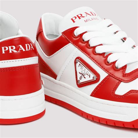 all red prada sneakers